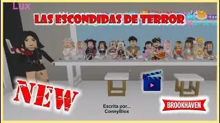 LAS ESCONDIDAS DE TERROR 🎥 Roblox Brookhaven MinPelicula #Robloxenespa&ntilde;ol #Brookhaven #robloxterror