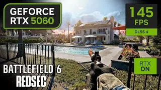 RTX 5060 on Battlefield 6 Battle Royale (RedSec) | 1080p, 1440p with DLSS 4!