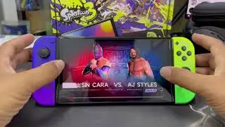 Nintendo switch OLED splatoon edition