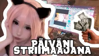 PÄIVÄNI TWITCH STRIIMAAJANA | pikkujanica vlogi #4
