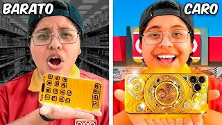 COMPRÉ EL CELULAR MÁS CARO Y MÁS BARATO DEL OXXO 😱 | Patho