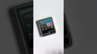 ASMR | Unboxing Samsung Galaxy Z Flip 5 Matte Cover ✨💚 #unboxing #asmr #flip5 #samsung
