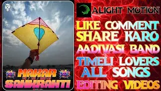 HAPPY MAKAR SANKRANTI VIDEO EDITING KP EDITOR 🪁🌿🩵