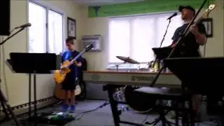 Connor Moran and his guitar - sunshine of your love