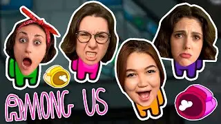 AMONG US in REAL LIFE. Who is IMPOSTER? Playing Among Us in real life 24 hours challenge