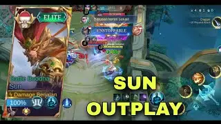 KATA SIAPA SUN GA BISA OUTPLAY LIHAT KILL KU KE GUISON - MLBB MBG