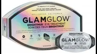 GLAMGLOW BRIGHTMUD EYE TREATMENT Demo/Review