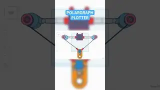Polargraph Plotter #vertical plotter #cncplotter #3dprinting #machine #cncprojects #arduinodiy