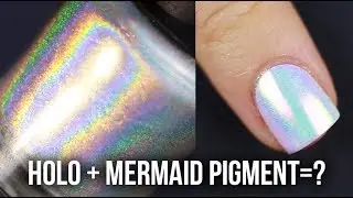 Testing Holo Nail Polish + Mermaid Powder! || KELLI MARISSA