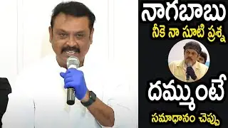 Actor Naresh Challenge To Mega Brother Naga Babu | Maa Elections 2021 | Cinema Culture
