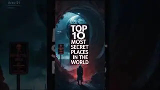 🔥 Top 10 Most Secret Places in the World | 🌍 most secret places #secretlocations  #shorts #top10