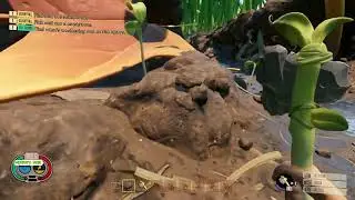 Grounded Guide | Searching for some food | Pick and eat mushroom | Unlock the obstructed laser
