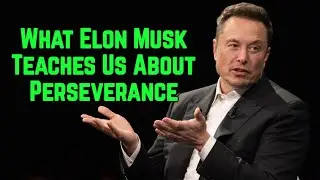 What Elon Musk Teaches Us About Perseverance -  Elon Musk 