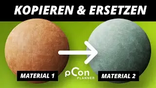 pCon.planner Profi-Tipp: Materialien Kopieren und Ersetzen