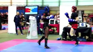 Championnat de France 2018 KICK LIGHT - Aur&eacute;lien VICAIRE, 1/8 finale