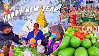 THAI LAO CAMBODIAN NEW YEAR 2022 AT LARGEST THAI TEMPLE IN THE US | SONGKRAN FESTIVAL