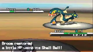 Amazing Level 1 Aron SWEEP! - Pokemon Black/White Wifi Battle #9 (HD720p)