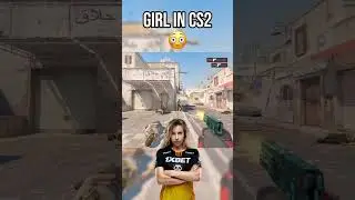 The girl plays CS2 better than pro players😳 #t4tty #cs2 #proplayers #major #csgomoments
