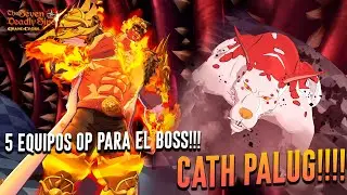 5 EQUIPOS OP PARA EL NUEVO BOSS CAT!!!!!  | |Seven Deadly Sins: Grand Cross JP