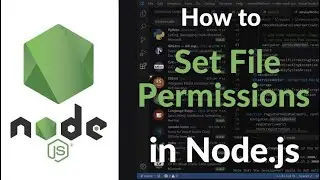 How to Set File Permissions in Node.js | Change Read, Write, Execute Access Rights Tutorial