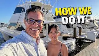 64' Viking Yacht Tour - How We Do It