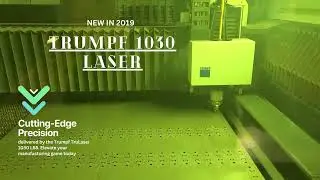 TRUMPF Fiber Optic TruLaser 1030 L88- New in 2019, 4000 W, TruDisk 4001 Laser