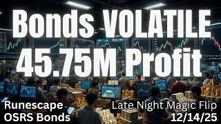 💥 Bonds VOLATILE &mdash; 3 Sold for 45.75M at PEAK PRICES! 😱 Late Night Magic Flip 12/14/25 OSRS