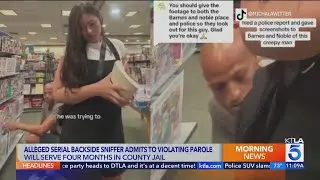 California's serial 'butt sniffer' sent back to jail