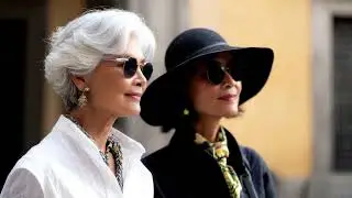 🍂 Milan 2025 Street Fashion Trends: Easy Fall Outfit Ideas That Make Women Over 50 Look Chic Today