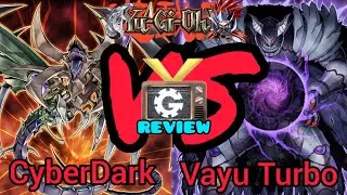 High Rated! CyberDark VS Vayu Turbo | Yu-Gi-Oh! Edison Format Match Duel Review | DB High Rated Duel