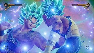 Goku Vs Vegeta (Super Saiyan Blue) - Jump Force