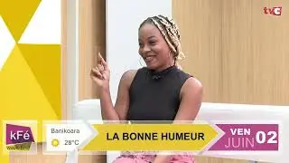 y&eacute;nalia dans la rubrique bonne humeur sur Kf&eacute; week-end :