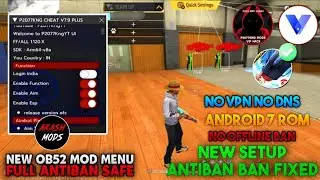 V PHONE OS ANDROID 7 P20 ANTIBAN SETUP NO OFFLINE BLACKLIST FF MAX WORKING