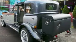 Grace 1930's Style Beauford Convertible Wedding Car | Fitzgibbon Event Motors