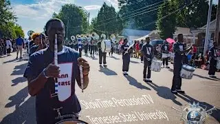 Tennessee State University Marching Band - ShowTime PercussionTV