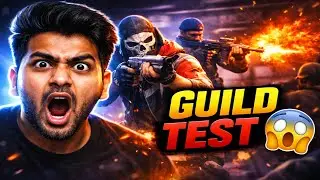 FREE FIRE LIVE 🔴 | GUILD TEST MATCH 💥 | Kon Hai Real Pro? 😱 | Custom Room