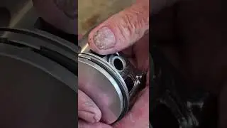 Расположение и установка колец в поршне/цилиндре бензопилы