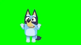 Bluey Waving Green Screen | Bluey TV Shop
