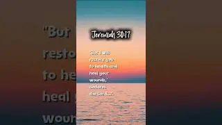 God Will Restore You | Jeremiah 30:17