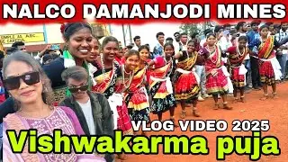 NALCO DAMANJODI MINES Vishwakarma puja 2025@traveller-krishna 