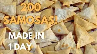 Start a profitable samosa business NOW! Samosa in bulk (200 pcs)| detailed Recipe! 