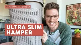 🧺 The Best Slim Laundry Hamper? Space-Saving Review!