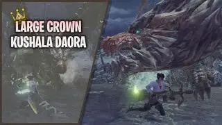 Large Gold Crown Kushala Daora | MH Rise
