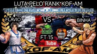 FLAVIO VS BINHA FT 15 OFF LINE PELO RANK KOF AM