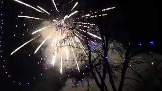 New Year's Celebration 2021 Fireworks Dines Green, Worcester, Worcestershire, England