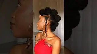 This hairstyle has a fierce history behind it 🏹 #naturalhairalphabet #naturalhairstyles #mohawk
