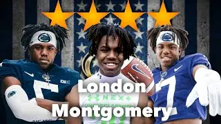 #1 Running Back in Pennsylvania! London Montgomery Highlights Reaction! Penn State Football!