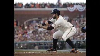 Brandon Belt BUNT HITS!
