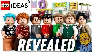 Great Minifigures in a Weak Cash Grab: LEGO Ideas 21339 BTS Dynamite Officially Revealed!
