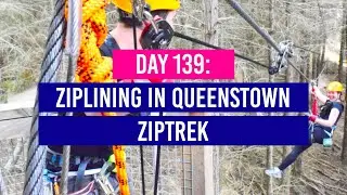 DAY 139 🌲 EcoZip Zipline Tour - Queenstown - New Zealand Travel